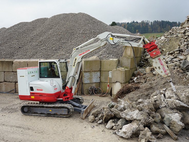 Bagger TB260E von SUNCAR 